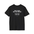 She said me or messi - back print